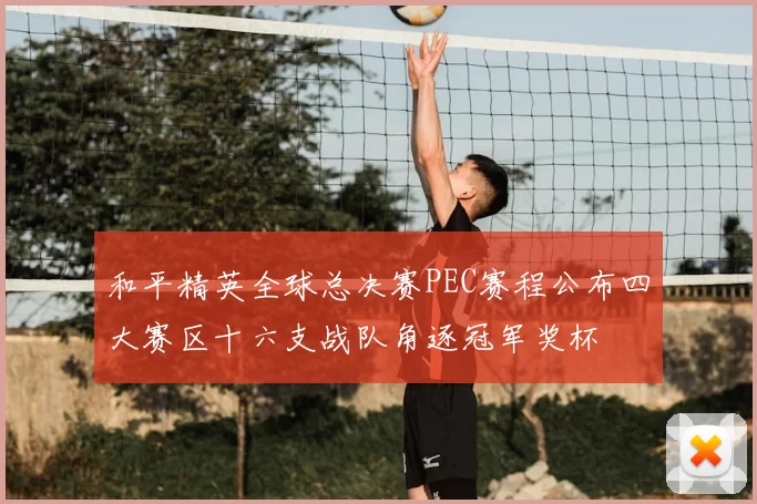和平精英全球总决赛PEC赛程公布四大赛区十六支战队角逐冠军奖杯