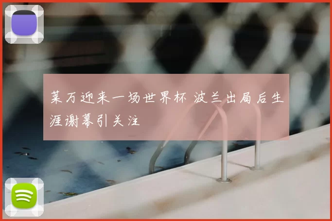 莱万迎来一场世界杯 波兰出局后生涯谢幕引关注